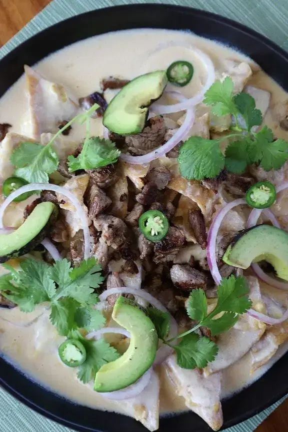White Chilaquiles
