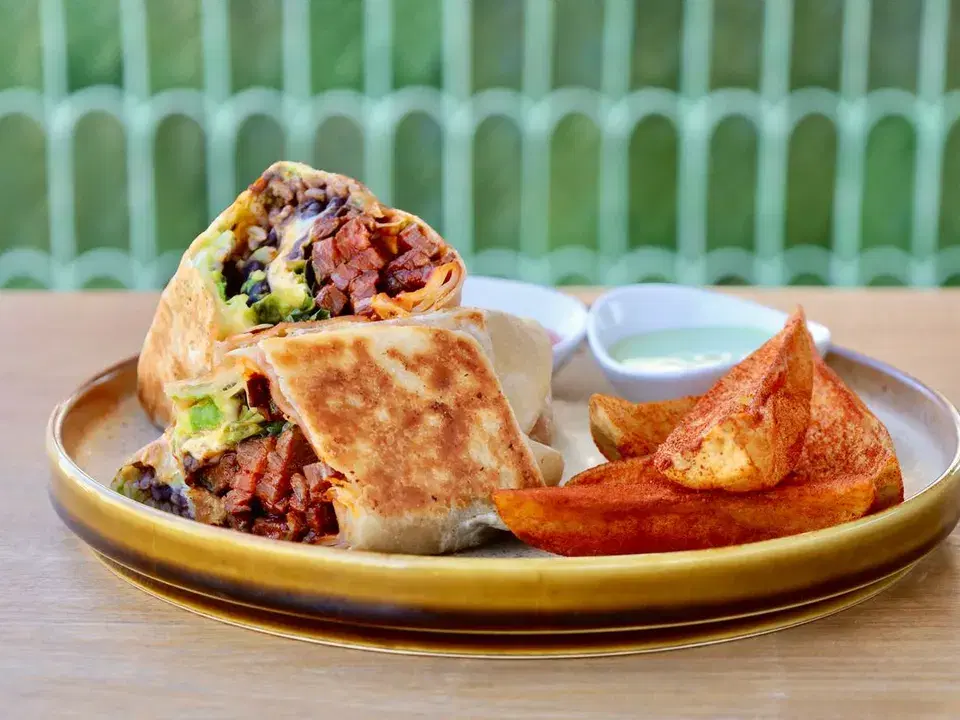 Big Skirt Steak Burrito